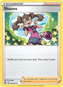 Shauna — Fusion Strike #240, 2021. Illustrated by Yuu Nishida.