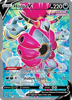 Hoopa V — Fusion Strike #253, 2021. Illustrated by takuyoa.