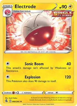 Electrode — Fusion Strike #88, 2021. Illustrated by Kouki Saitou.