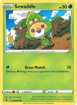 Sewaddle — Fusion Strike #9, 2021. Illustrated by Akira Komayama.