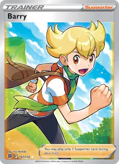 Barry — Brilliant Stars #167, 2022. Illustrated by Yuu Nishida.