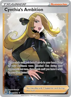 Cynthia's Ambition — Brilliant Stars #169, 2022. Illustrated by Megumi Mizutani.