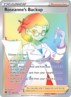 Roseanne's Backup — Brilliant Stars #180, 2022. Illustrated by kirisAki.