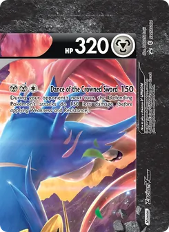 Zacian V-UNION — SWSH Black Star Promos #SWSH164, 2019. Illustrated by PLANETA Tsuji.