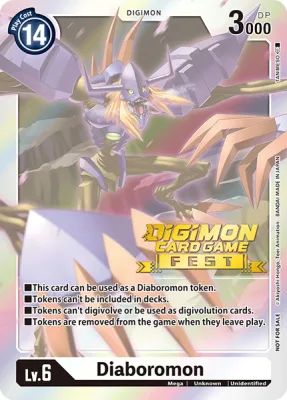 Diaboromon, Digimon card TOKEN01