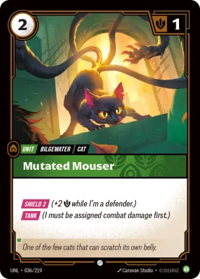 Mutated Mouser, Riftbound card UNL-036/219 from Unleashed