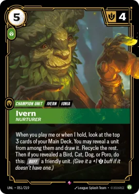Ivern, Riftbound card UNL-051/219 from Unleashed