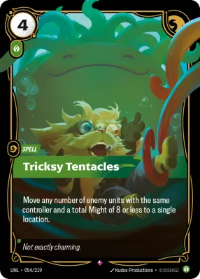 Tricksy Tentacles, Riftbound card UNL-054/219 from Unleashed