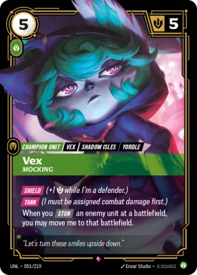 Vex, Riftbound card UNL-055/219 from Unleashed