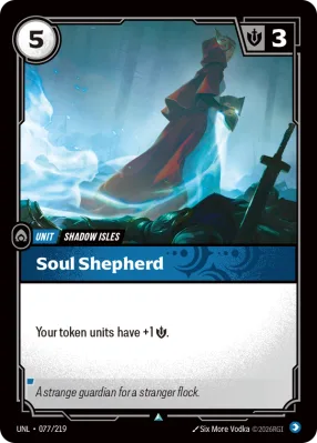 Soul Shepherd, Riftbound card UNL-077/219 from Unleashed