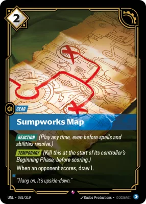 Sumpworks Map, Riftbound card UNL-085/219 from Unleashed