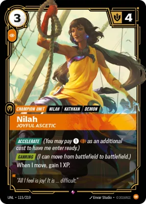 Nilah, Riftbound card UNL-115/219 from Unleashed