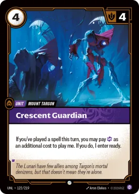 Crescent Guardian, Riftbound card UNL-122/219 from Unleashed