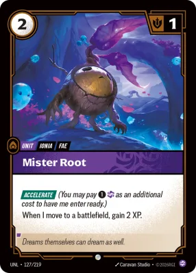Mister Root, Riftbound card UNL-127/219 from Unleashed