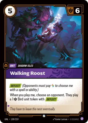 Walking Roost, Riftbound card UNL-130/219 from Unleashed
