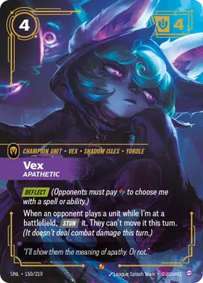 Vex, Riftbound card UNL-150/219 from Unleashed