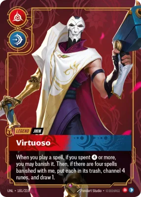 Virtuoso, Riftbound card UNL-181/219 from Unleashed