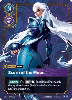 Scorn of the Moon, Riftbound card UNL-197/219 from Unleashed