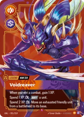 Voidreaver, Riftbound card UNL-201/219 from Unleashed
