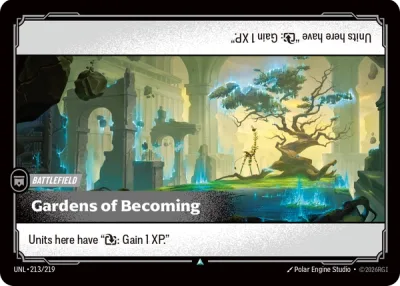 Gardens of Becoming, Riftbound card UNL-213/219 from Unleashed