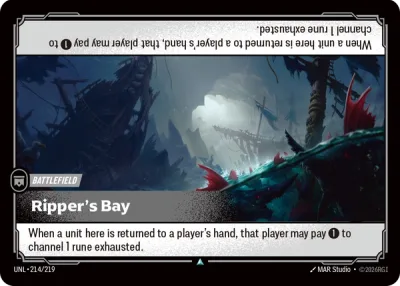 Ripper's Bay, Riftbound card UNL-214/219 from Unleashed