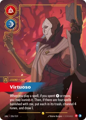 Virtuoso, Riftbound card UNL-226/219 from Unleashed