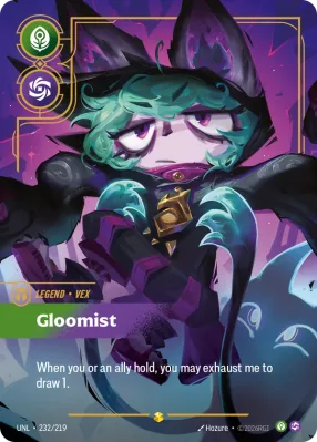 Gloomist, Riftbound card UNL-232/219 from Unleashed