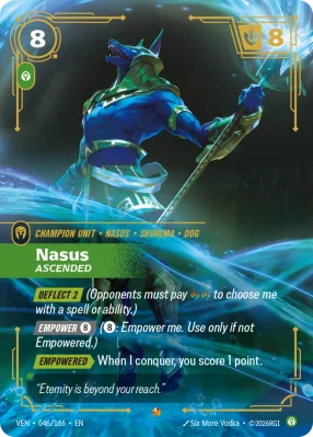 Nasus, Riftbound card VEN-046/166 from Vendetta