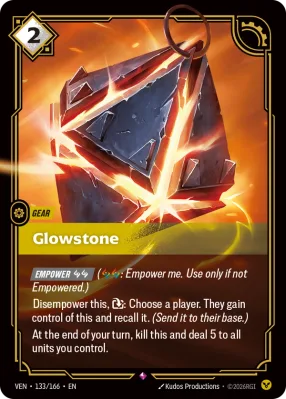Glowstone, Riftbound card VEN-133/166 from Vendetta