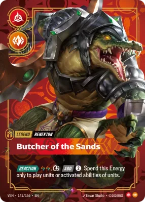 Butcher of the Sands, Riftbound card VEN-141/166 from Vendetta