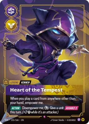 Heart of the Tempest, Riftbound card VEN-155/166 from Vendetta