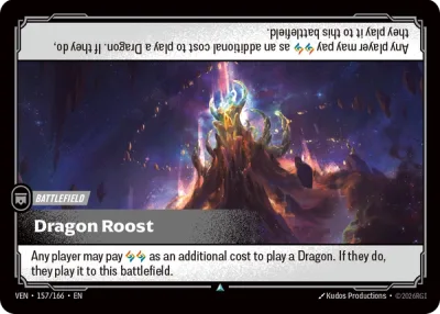 Dragon Roost, Riftbound card VEN-157/166 from Vendetta