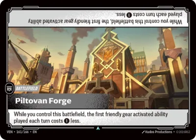 Piltovan Forge, Riftbound card VEN-161/166 from Vendetta