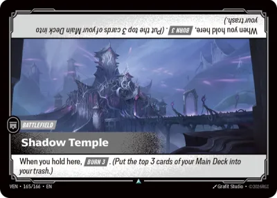 Shadow Temple, Riftbound card VEN-165/166 from Vendetta