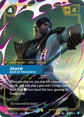 Jayce, Riftbound card VEN-175/166 from Vendetta