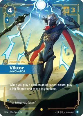 Viktor, Riftbound card VEN-176/166 from Vendetta