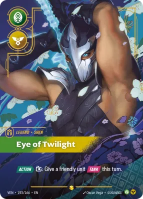Eye of Twilight, Riftbound card VEN-193/166 from Vendetta