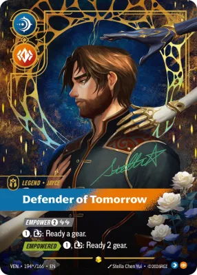 Defender of Tomorrow, Riftbound card VEN-194*/166 from Vendetta