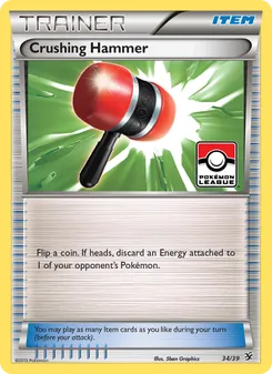 Crushing Hammer — Kalos Starter Set #34, 2013. Illustrated by 5ban Graphics.