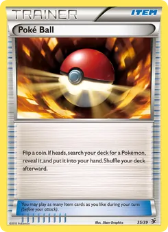 Poké Ball — Kalos Starter Set #35, 2013. Illustrated by 5ban Graphics.