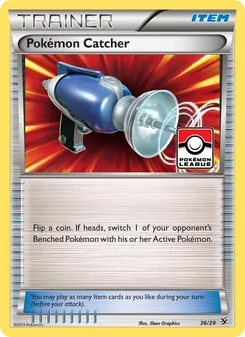 Pokémon Catcher — Kalos Starter Set #36, 2013. Illustrated by 5ban Graphics.