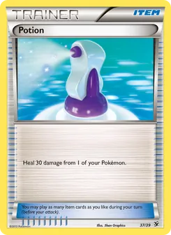 Potion — Kalos Starter Set #37, 2013. Illustrated by 5ban Graphics.