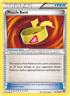 Muscle Band — XY #121, 2014. Illustrated by 5ban Graphics.
