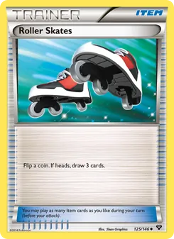 Roller Skates — XY #125, 2014. Illustrated by 5ban Graphics.