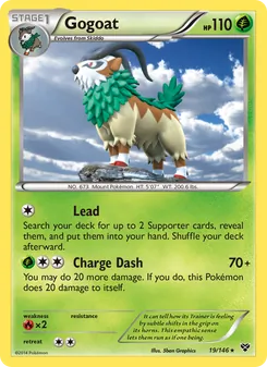 Gogoat — XY #19, 2014. Illustrated by 5ban Graphics.