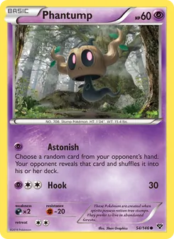 Phantump — XY #54, 2014. Illustrated by 5ban Graphics.