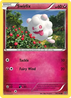 Swirlix — XY #94, 2014. Illustrated by 5ban Graphics.