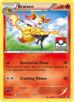 Braixen — Fates Collide #12, 2016. Illustrated by kirisAki.