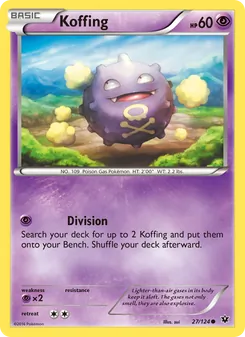 Koffing — Fates Collide #27, 2016. Illustrated by sui.