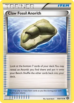 Claw Fossil Anorith — Steam Siege #100, 2016. Illustrated by Toyste Beach.